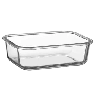 B&M Pink Glass Food Container - Large 4 B&M Pink Glass Food Container - Large - Image 2