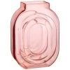 B&M Glass Vase - Blush -B&M 380674 glass vase blush