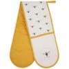 B&M Bee Happy Double Oven Glove -B&M 381287 bee happy double oven glove 2