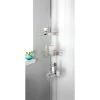 B&M Chrome 3 Level Tension Shower Caddy -B&M 381327 chrome 3 tension shower caddy