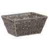 B&M Syros Mini Wicker Basket - Grey -B&M 381906 syros mini basket grey