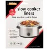 B&M Slow Cooker Liners 5pk -B&M 381992 slow cooker liners