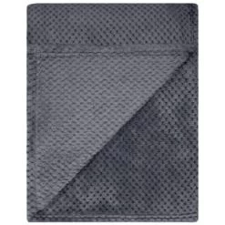 B&M Waffle Throw - Dark Slate 9 B&M Waffle Throw - Dark Slate -B&M 383152 supersoft waffle throw dark slate 3