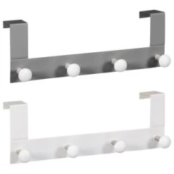 B&M Heavy Duty Overdoor Hooks - White -B&M 383565 heavy duty overdoor hooks main