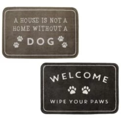 B&M Washable Pet Doormat - Wipe Your Paws -B&M 385004 pet washable doormat group