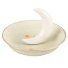 B&M Moon Trinket Dish - Green -B&M 387607 moon trinket dish green