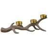 B&M Antler Tealight Holder -B&M 387620 woodland nature tealight holder