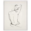 B&M Lady Figurine Canvas Print - Arm