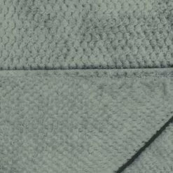 B&M Waffle Throw - Sage -B&M 388813 waffle throw sage 2