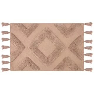 B&M Diamond Flatweave Bath Mat - Mink 3 B&M Diamond Flatweave Bath Mat - Mink