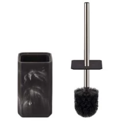 B&M Marble Toilet Brush - Grey