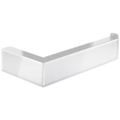 B&M Chrome Fitted Toilet Roll Holder -B&M 389952 chrome fitted roll holder 3