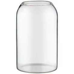 B&M Glass Jar With Cork Lid -B&M 390333 glass jar with cork lid 2