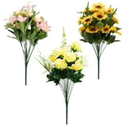 B&M Large Flower Bunch - Sunflower -B&M 390732 large bunch group