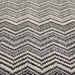 B&M Buddy Chevron Mono Doormat -B&M 392186 buddy chevron mat mono 4