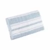 B&M Newbury Stripe Hand Towel - Blue 1 B&M Newbury Stripe Hand Towel - Blue -B&M 392195 newbury bath towel blue