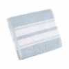 B&M Newbury Stripe Bath Towel - Blue -B&M 392196 newbury bath towel blue