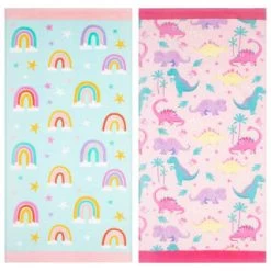 B&M Children's Beach Towel - Dinosaur -B&M 393914 childrens beach towel group 2