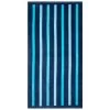 B&M Adult's Beach Towel - Blue Stripes -B&M 393917 adult printed beach towel blue stripe 3