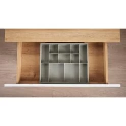 B&M Expandable Drawer Organiser -B&M 393927 expandable drawer organiser grey 3