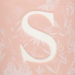 B&M Floral Alphabet Mug (Assorted) -B&M 394397 floral alphabet mug pink s 2