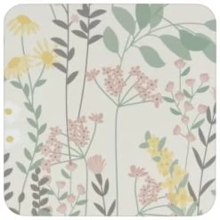 B&M Floral Placemat & Coaster Set 8pc 9 B&M Floral Placemat & Coaster Set 8pc -B&M 394455 floral placemat and coaster set 8pc 3