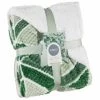 B&M Simply Geo Waffle Throw - Green 1 B&M Simply Geo Waffle Throw - Green -B&M 394920 simply geo waffle throw green