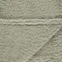 B&M Simply Two Tone Teddy Throw - Sage -B&M 394928 simply plain teddy throw sage 2