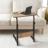 B&M Michigan Adjustable Laptop Table With Wheels -B&M 395715 michigan adjustable laptop table