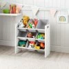B&M Children's 9 Bin Plastic Storage Unit -B&M 395733 kids home 9 bin plastic storage unit