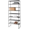 B&M Essentials 8 Tier Storage Shelf -B&M 395740 essentials 8 tier storage shelf