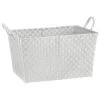 B&M Oversized Rectangular Basket - White -B&M 395866 oversized rectangular basket white