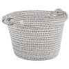B&M Cara Rope Basket With Handle - Mono 1 B&M Cara Rope Basket With Handle - Mono -B&M 395882 cara rope basket mono