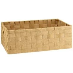 B&M Caen Set Of 3 Paper Rope Baskets - Natural -B&M 395883 caen set of 3 paper rope baskets natural 3
