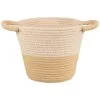 B&M Two Tone Rope Basket - Natural