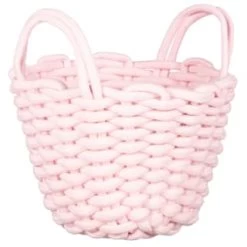B&M Thick Rope Basket - Pink