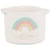 B&M Rope Basket - Rainbow 2 B&M Rope Basket - Rainbow -B&M 395924 rope basket rainbow