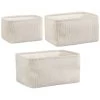 B&M Cord Baskets 3pk -B&M 395964 3pk cord baskets