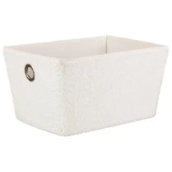 B&M Boucle Papertray - Cream