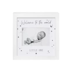 B&M Box Photo Frame - Welcome To The World Little One 5 B&M Box Photo Frame - Welcome To The World Little One -B&M 396343 box frame welcome to the world little one 2