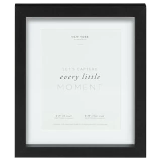 B&M New York Box Photo Frame - 6 X 8" - Black 4 B&M New York Box Photo Frame - 6 X 8" - Black - Image 2